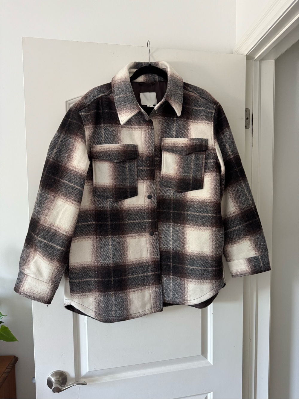 H&M Dark Brown Lined Jacket